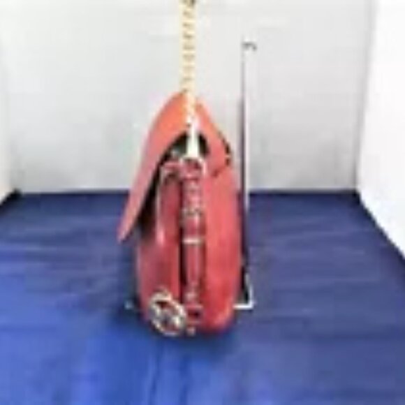 Michael Kors Bedford Legacy Leather Flap Shoulder Bag $298 Brandy #3168 - Picture 9 of 13